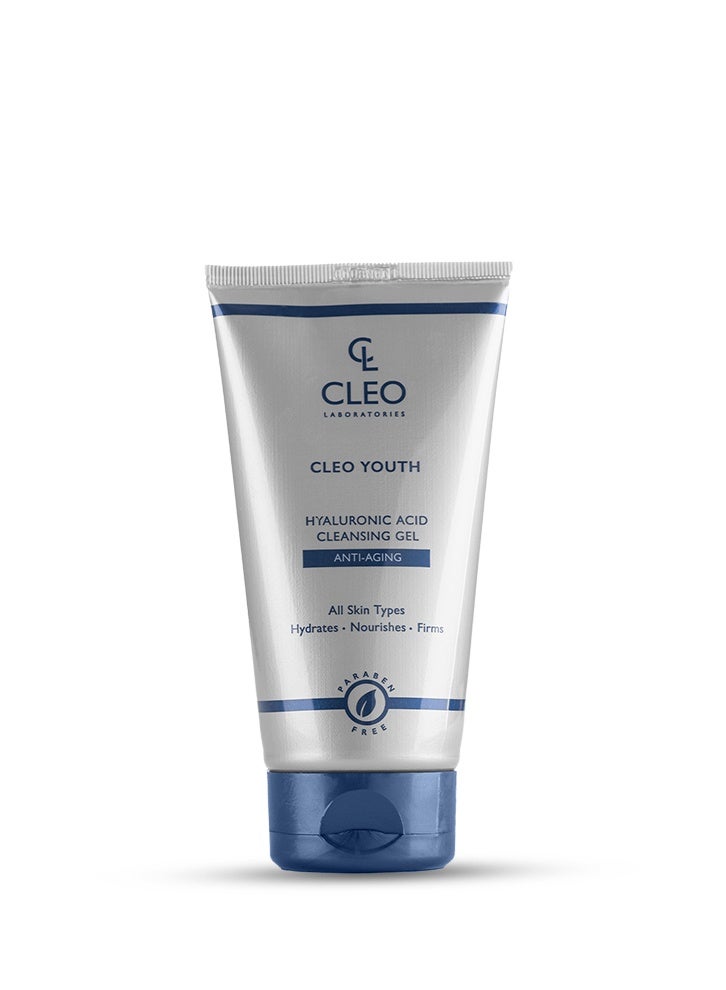 Cleo Hyaluronic Acid Anti-Aging Cleansing Gel - 125 ml  - Image 1