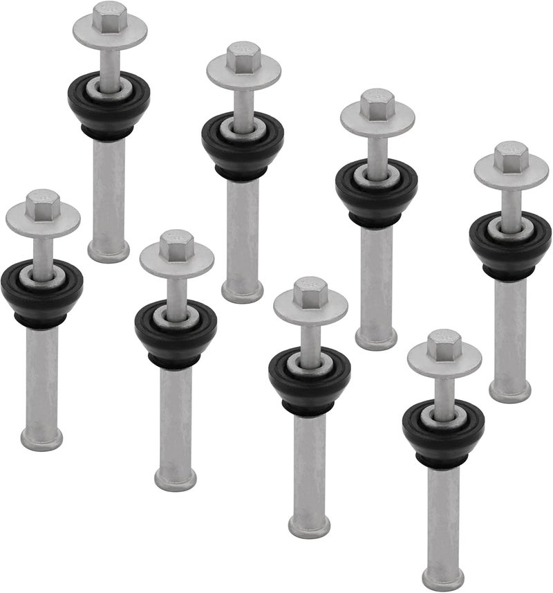 Jetuplusllc LS Valve Cover Bolt Grommet Seal Crush Sleeve Set of 8 for GM Chevy LS Series Engines - Image 4