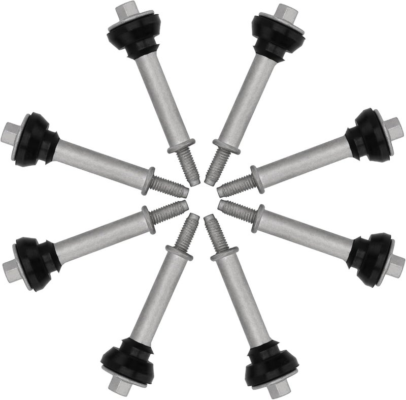 Jetuplusllc LS Valve Cover Bolt Grommet Seal Crush Sleeve Set of 8 for GM Chevy LS Series Engines - Image 3