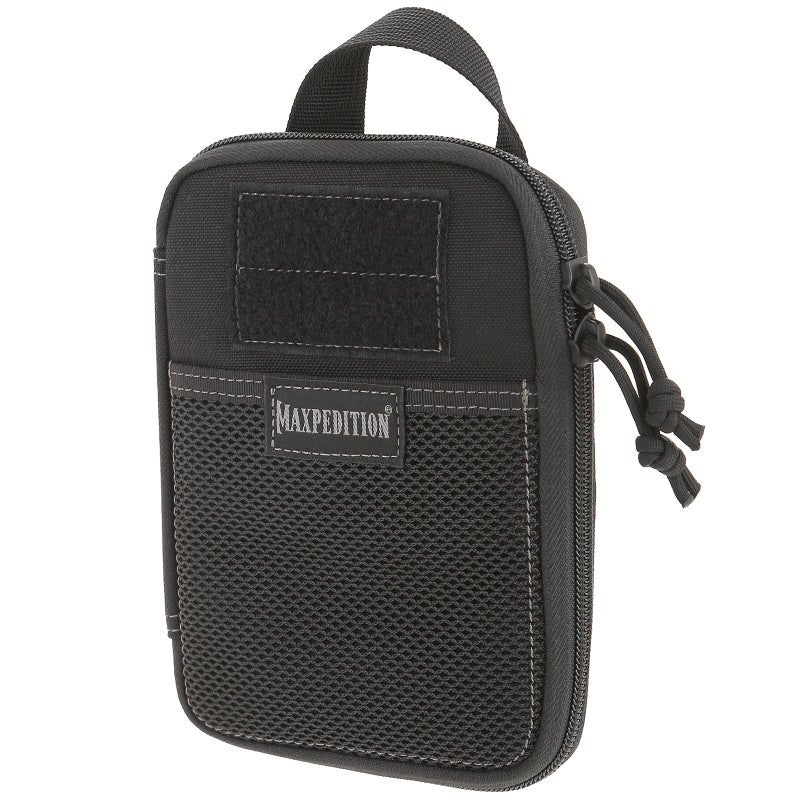 Maxpedition E.D.C. Pocket Organizer,Nylon (Black) 6"x1"x8" - Image 1