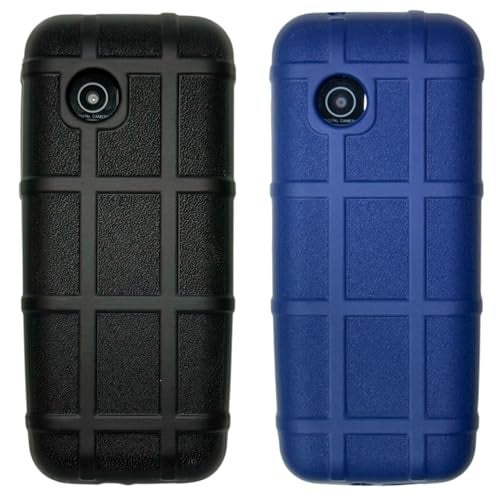 ZAOMA Premium Back Case TPU Cover Compatible for Jio Bharat V4 4G Model No.: JBV191M2 Keypad Mobile Feature Phone Rugged Case (V4BHARAT_RUGBB) - Image 1