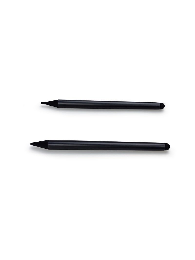 2ml & 4ml Dual Tip Interactive & Educational Whiteboard Pen Anti-Friction Black (Drawn + Magnetic) - Image 3