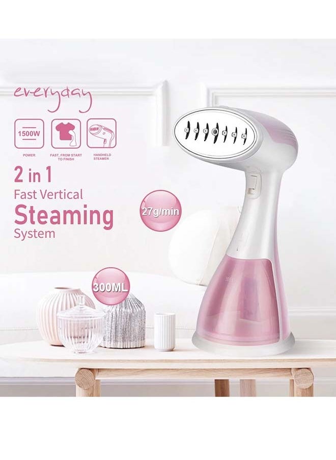 ADDFiT Handheld Clothes Garment Fabric Steamer Iron Portable Ironing Wrinkle Remover 300ML  - Image 3