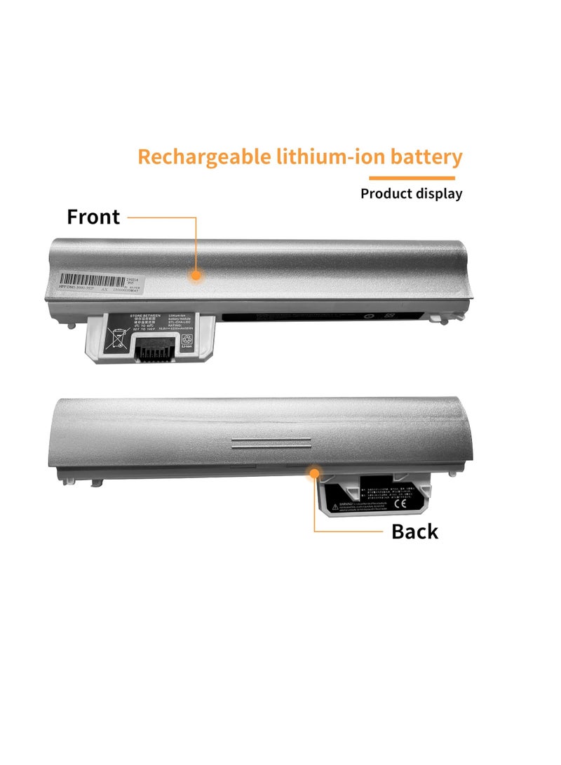 Terabyte GB06 HSTNN-OB2D HSTNN-YB2D Laptop Battery Compatible with HP Pavilion DM1-3000 DM1-3200 3000AU 3001AU 3018AU 3135EF 3101EA 3060LA Series(10.8V 56Wh 5200mAh) - Image 4