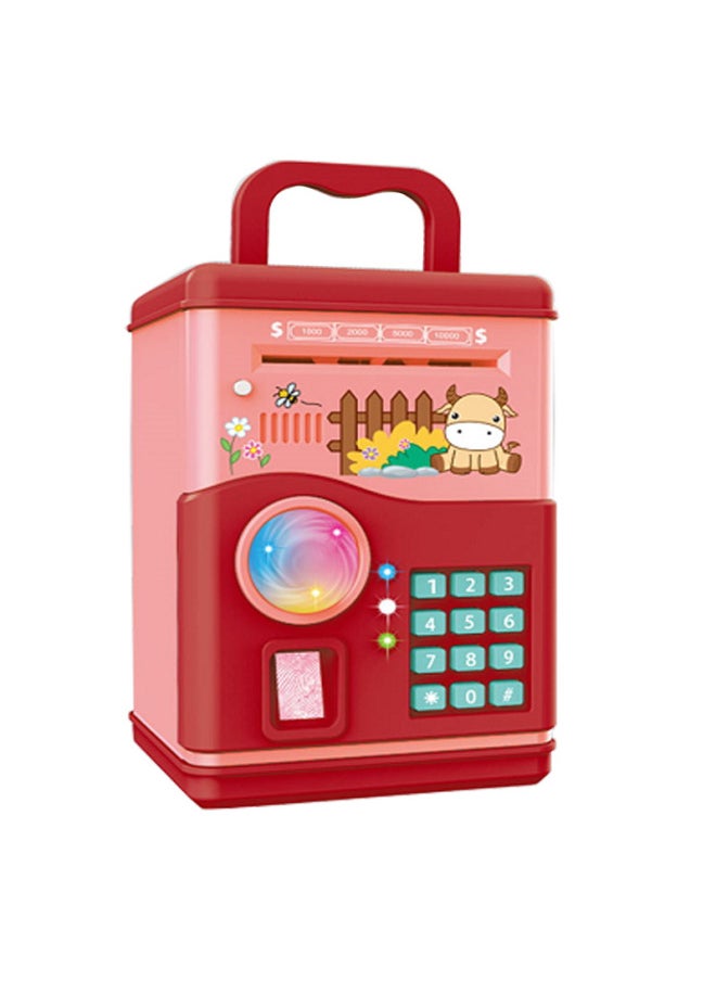 Generic Children's Toy Password Face Recognition Atm Electric Fingerprint Sensing Savings Can Cartoon Creative Storage Box-Color:[type B] Mavericks-Dimensions:Standard Version (Piggy Bank +1 Screwdriver)  - Image 1