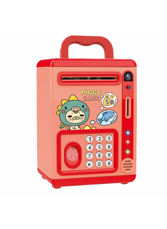 Generic Children's Toy Password Face Recognition Atm Electric Fingerprint Sensing Savings Can Cartoon Creative Storage Box-Color:[type B] Mavericks-Dimensions:Standard Version (Piggy Bank +1 Screwdriver)  - Image 5