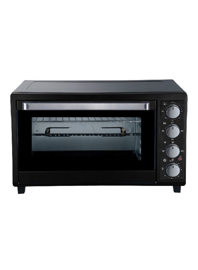 homix 2200W Stainless Steel Rectangular Glass Door Toaster Oven Black 65 L TO-601RCL-B