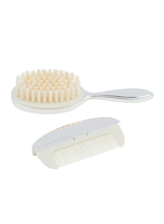 Silver Plated Keepsake Brush + Comb Set - pzsku/ZE2583987F8103CDD436BZ/45/_/1706151592/641c0da9-0782-489f-b9db-97966890fd84