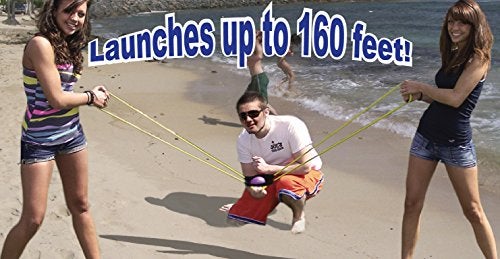 Stream Machine Water Sports 3-Person Water Balloon Launcher Sling Shot Kit (Color May Vary), Youth - Image 2