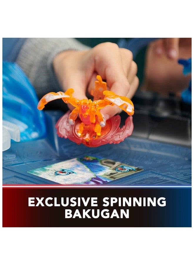 BAKUGAN Bakugan Ultimate Battle Arena Playset with Special Attack Dragonoid, Octogan, Hammerhead Customizable, Spinning Action Figures and Playset, Kids Toys for Boys and Girls 6 and up  - Image 3
