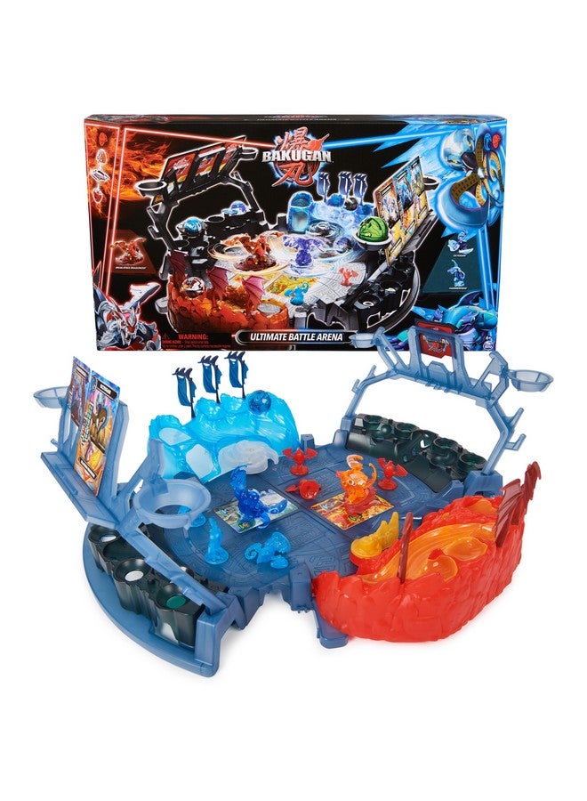 BAKUGAN Bakugan Ultimate Battle Arena Playset with Special Attack Dragonoid, Octogan, Hammerhead Customizable, Spinning Action Figures and Playset, Kids Toys for Boys and Girls 6 and up  - Image 1