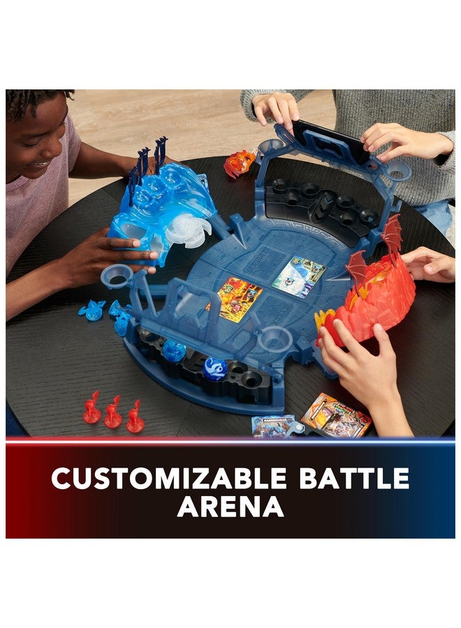 BAKUGAN Bakugan Ultimate Battle Arena Playset with Special Attack Dragonoid, Octogan, Hammerhead Customizable, Spinning Action Figures and Playset, Kids Toys for Boys and Girls 6 and up  - Image 2