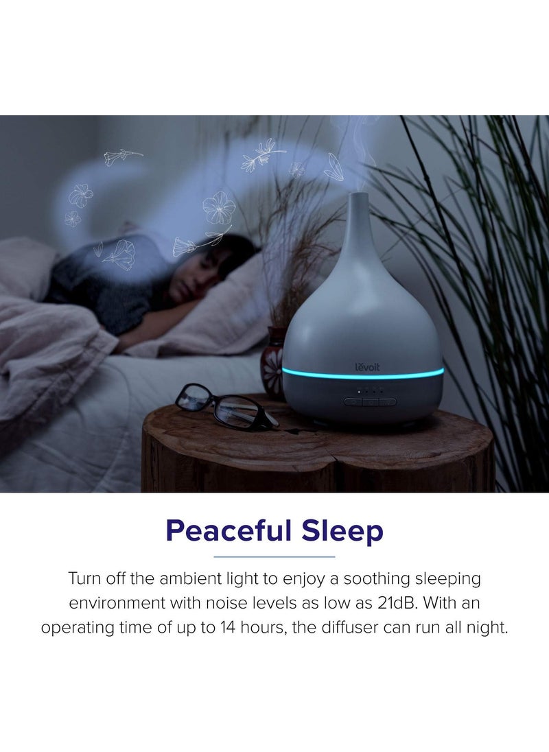 LEVOIT LEVOIT Essential Oil Diffuser Aromatherapy Diffuser for Essential Oils Cool Mist Humidifier300ml Aroma Diffuser with 7 Color Lights  Timer Auto Shutoff for Home Office Bedroom  - Image 4