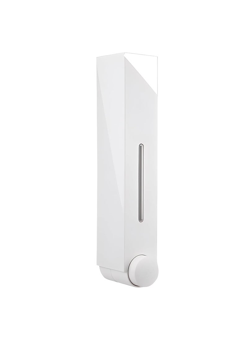 Carnival Carnival ABS Wall Mounted Manual Soap Dispenser 420ml Liquid, Soap, Lotion, Shampoo, Conditioner Dispenser for Bathroom,Kitchen and Washbasin(White) (Acrylonitrile Butadiene Styrene (ABS), White)  - Image 5