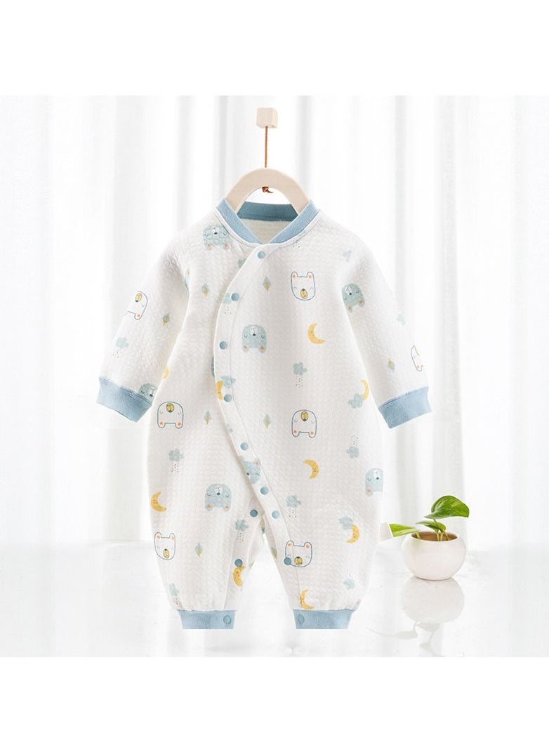 Loquat - Baby Cotton Warmer Jumpsuit - Image 1