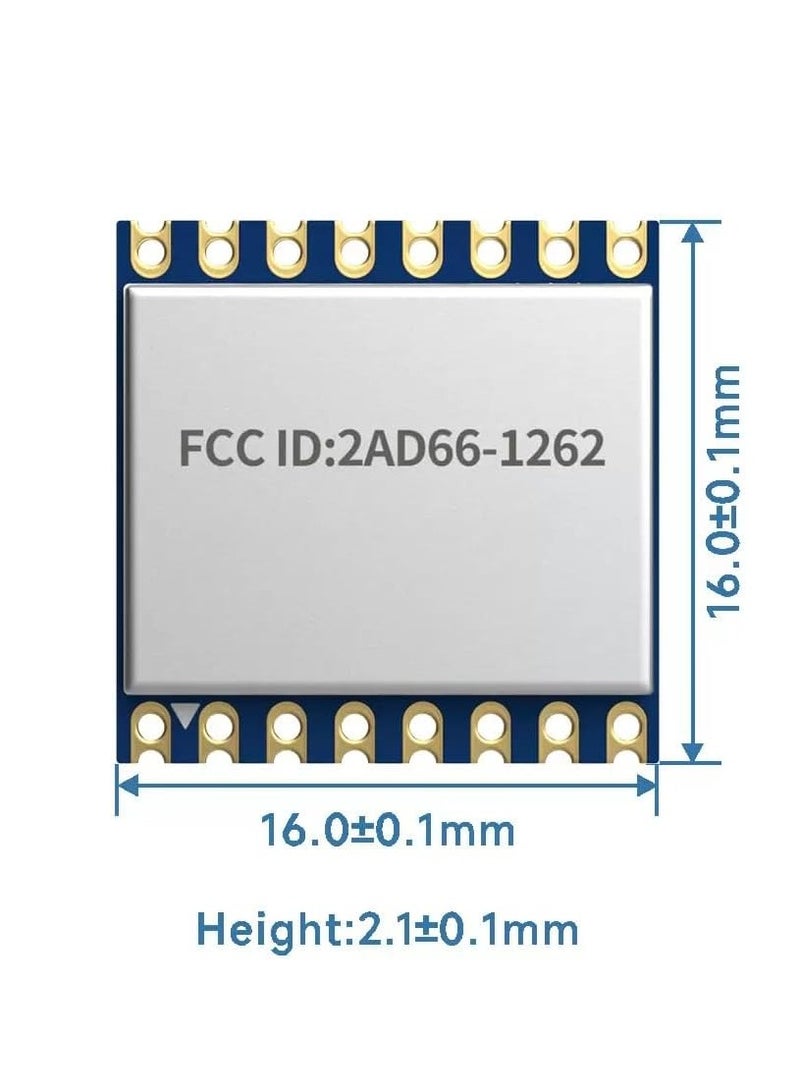 LoRa1262 100mW SPI 4km sx1262 lora 868mhz Long Range Wireless Module x 5 PCS  - Image 3