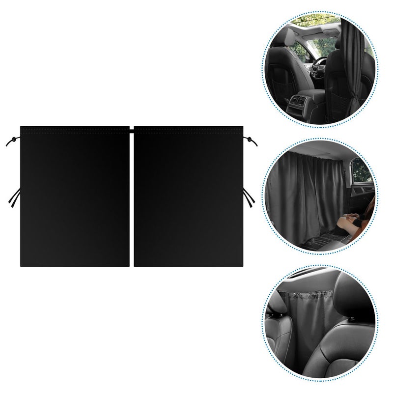 🚗 ستارة سيارة للسفر توفر الخصوصية وحماية من الشمس قابلة للتعديل لتناسب جميع نوافذ السيارة - Image 4