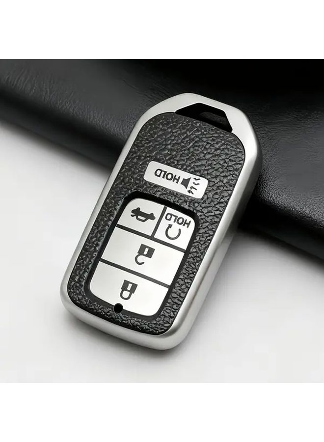 Red TPU 5 Button Keyless Remote Cover For Honda Accord Civic CR V - Image 1