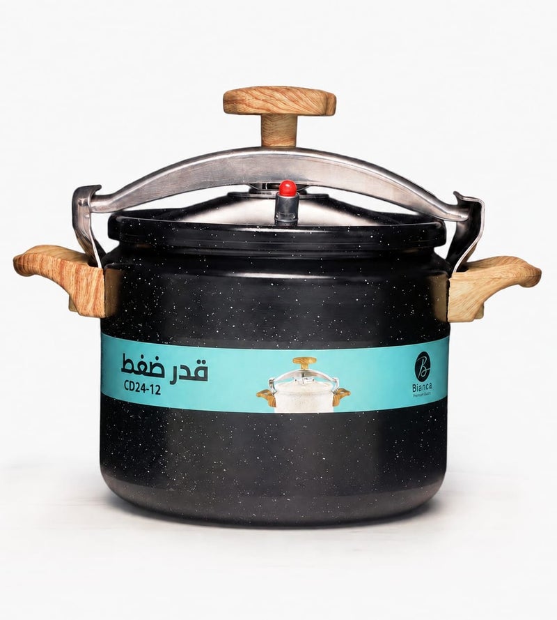 بيانكا حلة ضغط جرانيت بيانكا - 12 لتر-اندكشن - Image 2