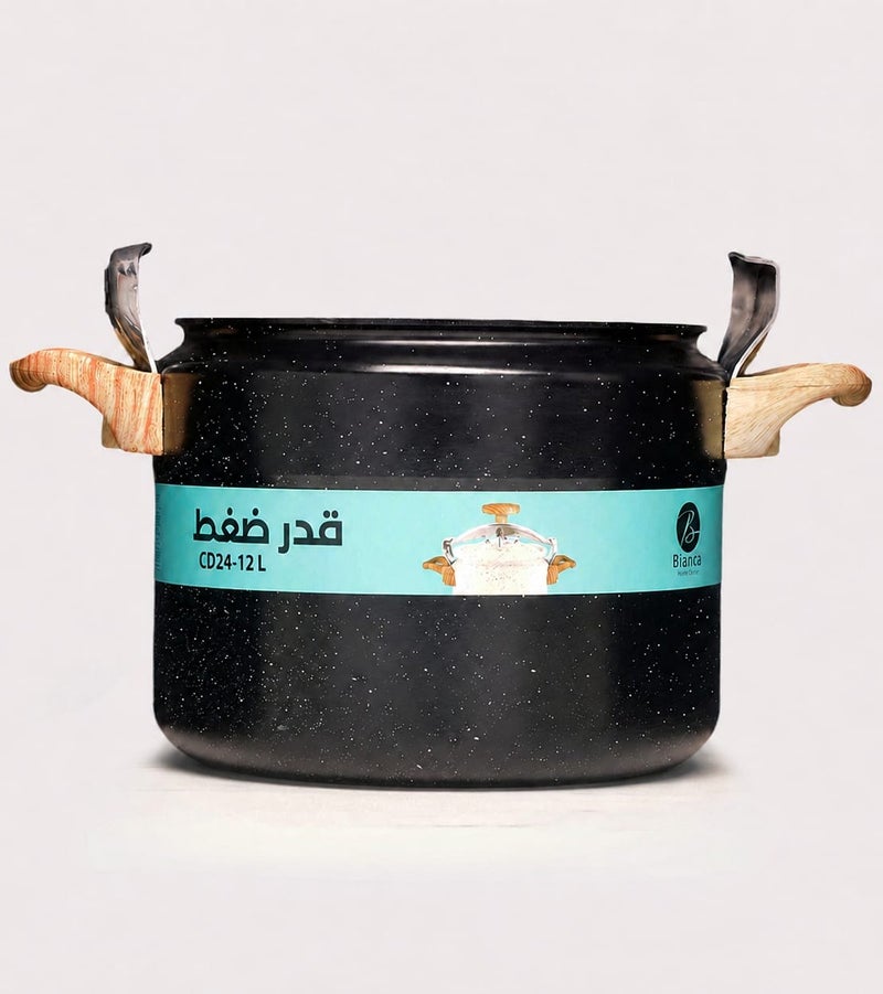 بيانكا حلة ضغط جرانيت بيانكا - 12 لتر-اندكشن - Image 3