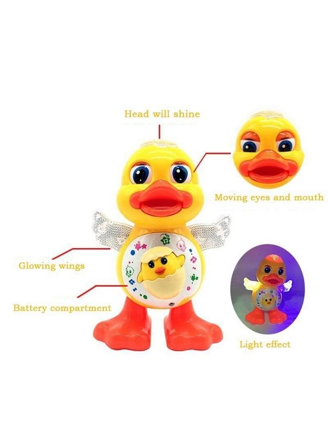 Goyal's Dancing Duck With Music Flashing Lights And Real Dancing Action - Image 5