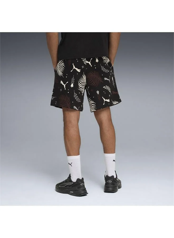 Puma PUMA Black Sunset Drive Relaxed Shorts Men for Men | Best Price UAE