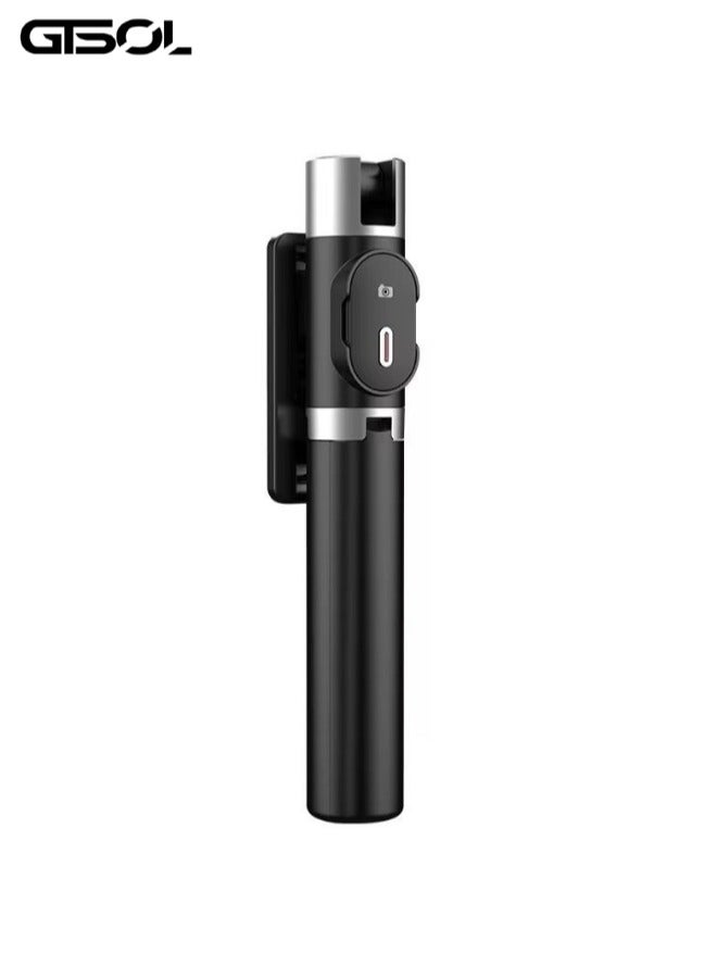 ج ت س آ ل عصا سيلفي، حامل ثلاثي القوائم 3 في 1 قابل للتمدد مع جهاز تحكم عن بعد لاسلكي بتقنية البلوتوث قابل للفصل، لهاتف iPhone 12/Xs/iPhone 8/iPhone 11/11pro، Galaxy S10/S9 Plus/S8/Note8، LG - Image 1