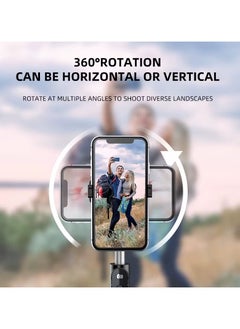GTSOL Selfie Stick, 3 in 1 Extendable Selfie Stick Tripod with Detachable Bluetooth Wireless Remote Phone Holder for iPhone 12/Xs/iPhone 8/iPhone 11/11pro, Galaxy S10/S9 Plus/S8/Note8, LG  - Image 4