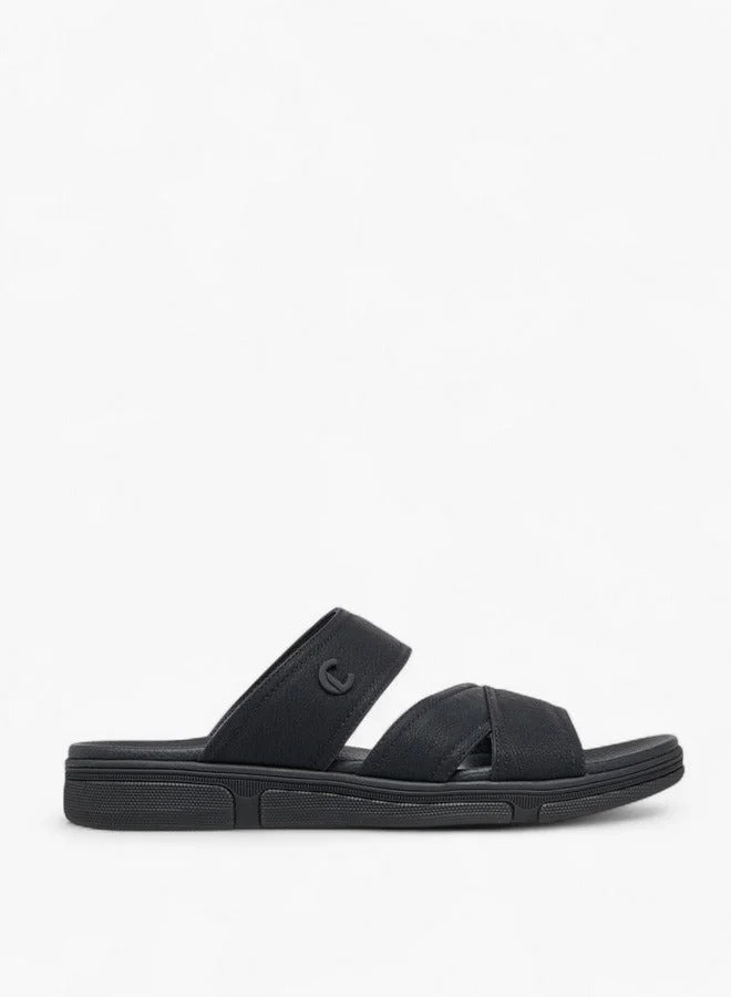 Le Confort Textured Slip-On Comfort Sandals