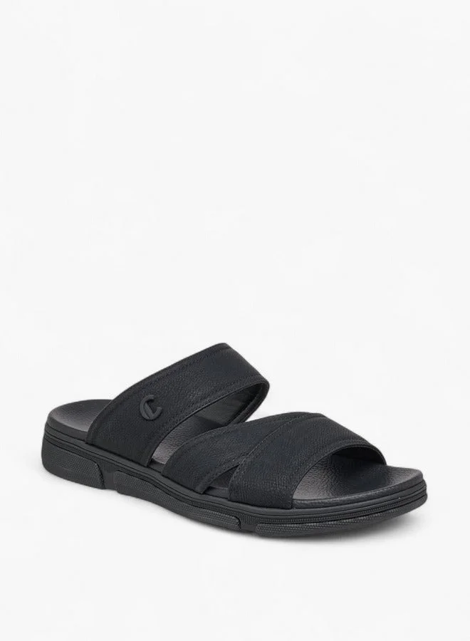 Le Confort Textured Slip-On Comfort Sandals