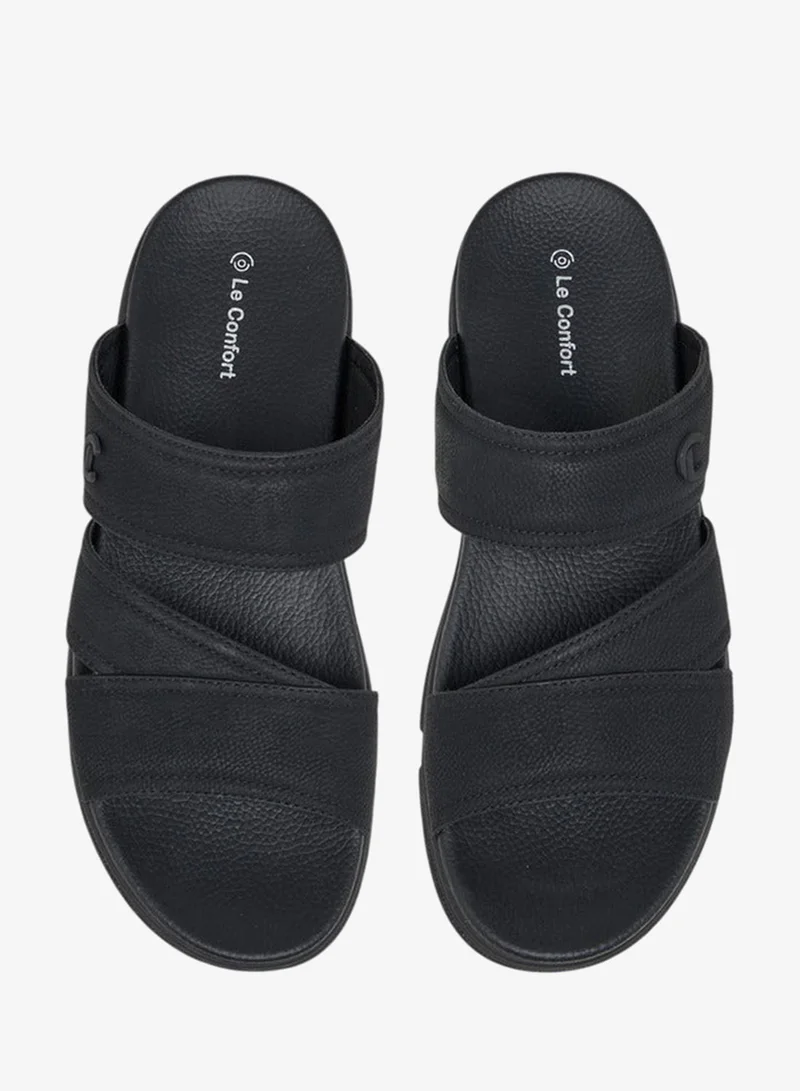 Le Confort Textured Slip-On Comfort Sandals