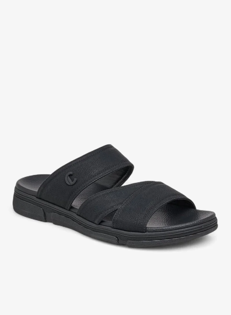 Le Confort Textured Slip-On Comfort Sandals