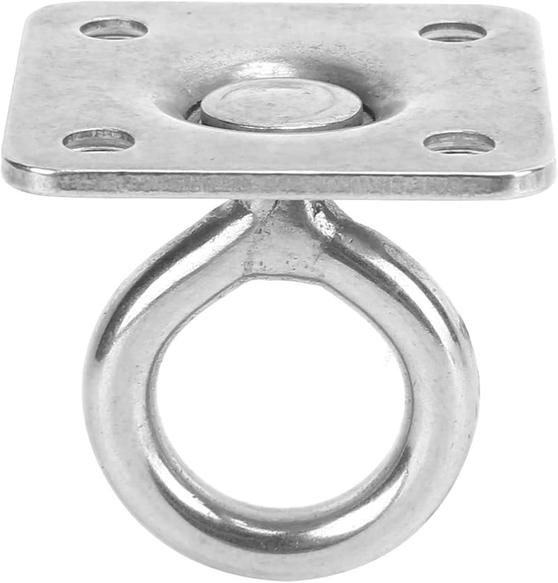 مشبك باب مربع دوار 6 مم خطافات سقف من الفولاذ المقاوم للصدأ لوحة عين الوسادة خطافات على شكل حرف U - Image 4