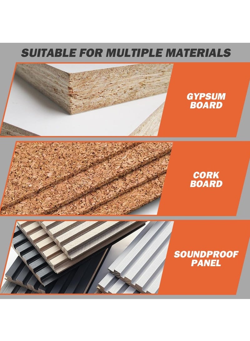 SYOSI Plasterboard Fast Cutter, 60° Plasterboard Edger, Drywall Chamfer Woodworking Hand Tool, Handheld Plasterboard Planer for Quickly Refine and Plan Precise Beveled Edges - Image 5