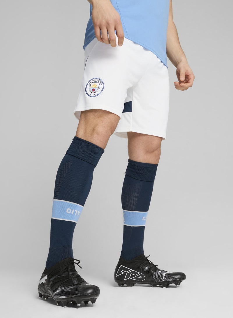 PUMA Manchester City 24/25 Mens White Shorts - Image 1