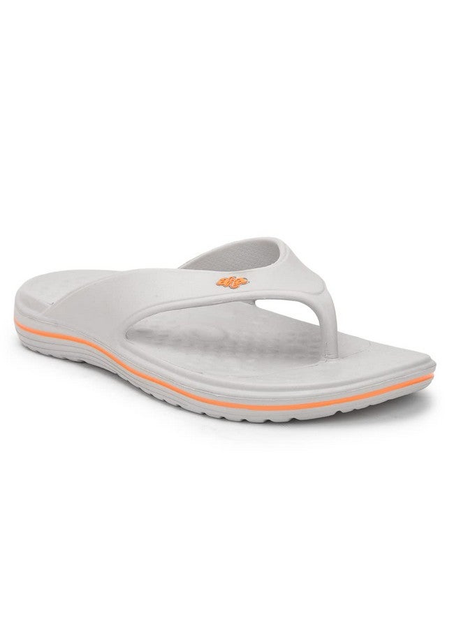 Liberty A-HA BEACHTIME Casual Slipper For Men With EVA Sole | Durable & Lightweight | Stylish Flip-Flop | Cushioned Footbed | Comfortable Fit for Every Occasion (Grey - 9UK) - Image 1