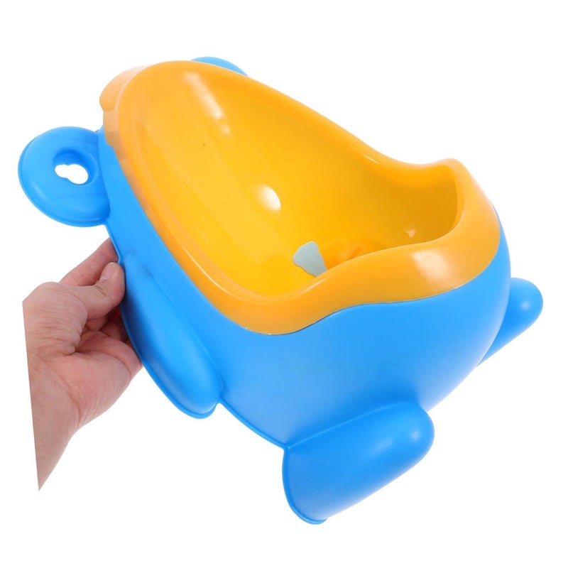 Cartoon Frog Potty Training Urinal for Boys Toddler Plastic Wall Mounted Easy Use - Image 4