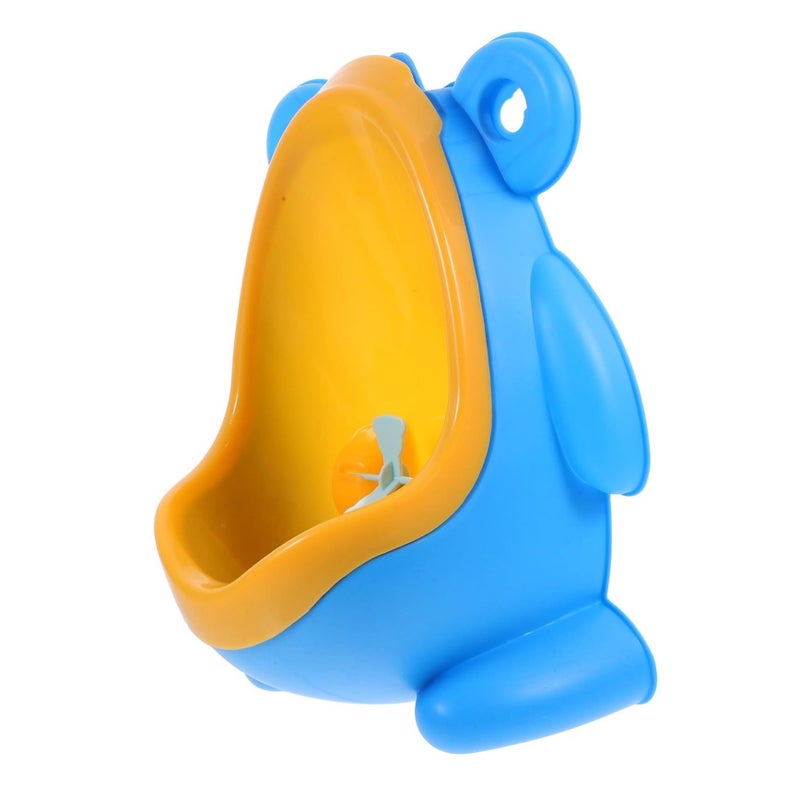 Cartoon Frog Potty Training Urinal for Boys Toddler Plastic Wall Mounted Easy Use - Image 2