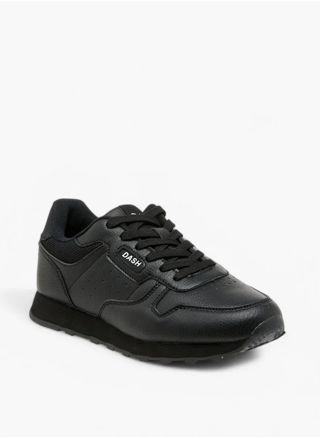 داش Panelled Lace-Up Sports Shoes