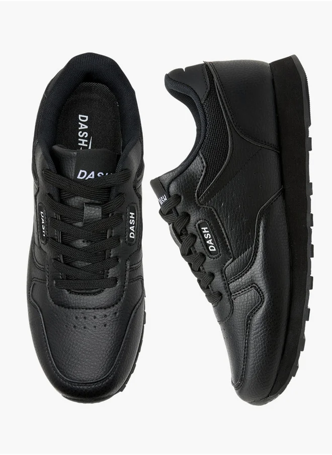 داش Panelled Lace-Up Sports Shoes