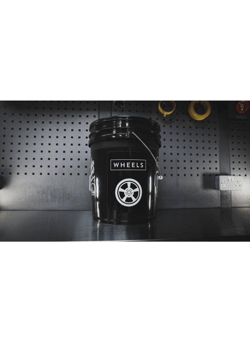 أوتو فينيس ملصقات دلاء أوتو فينيس - ملصقات شفافة وأنيقة لدلاء تنظيف السيارات | منع التلوث المتبادل وتنظيم وسائط الغسيل لتجهيز غسيل سيارات احترافي - Image 3