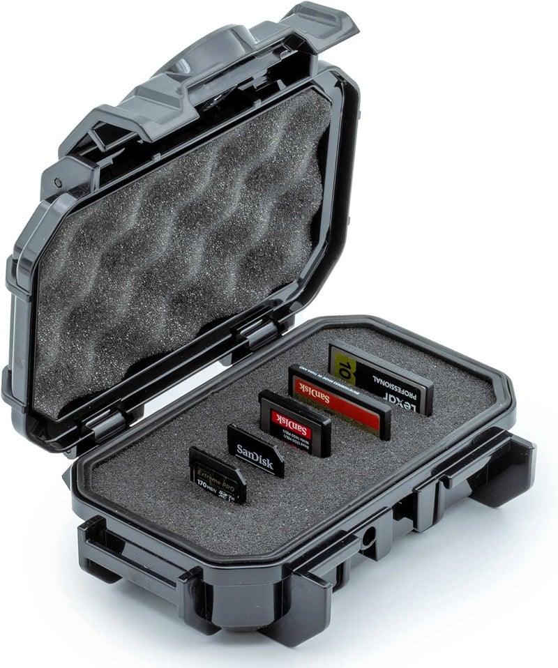 EVERGREEN 52 Dry Box Protective Case with Pick & Pluck Foam - Travel Safe / Mil Spec / Waterproof / USA Made - for Pistols, Cameras, Phones, Camping, Fishing, Hiking, Traveling, Water Sports, Knives (Black) - Image 1