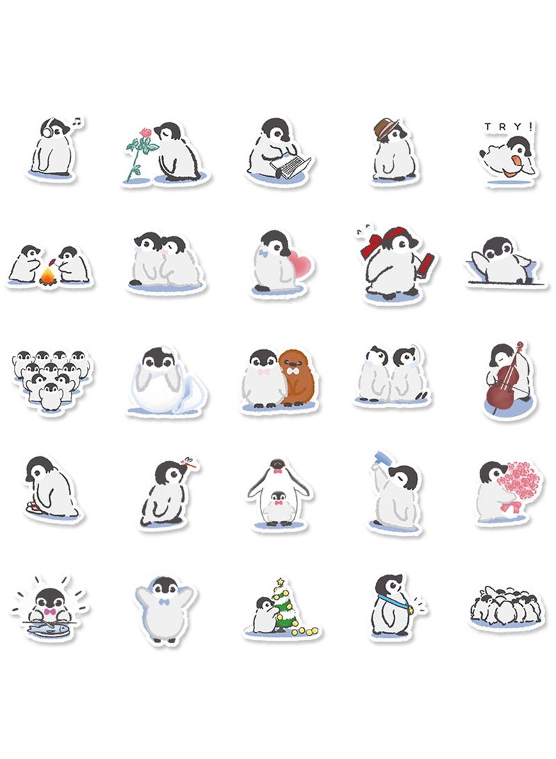 100 قطعة من ملصقات البطريق - Image 4