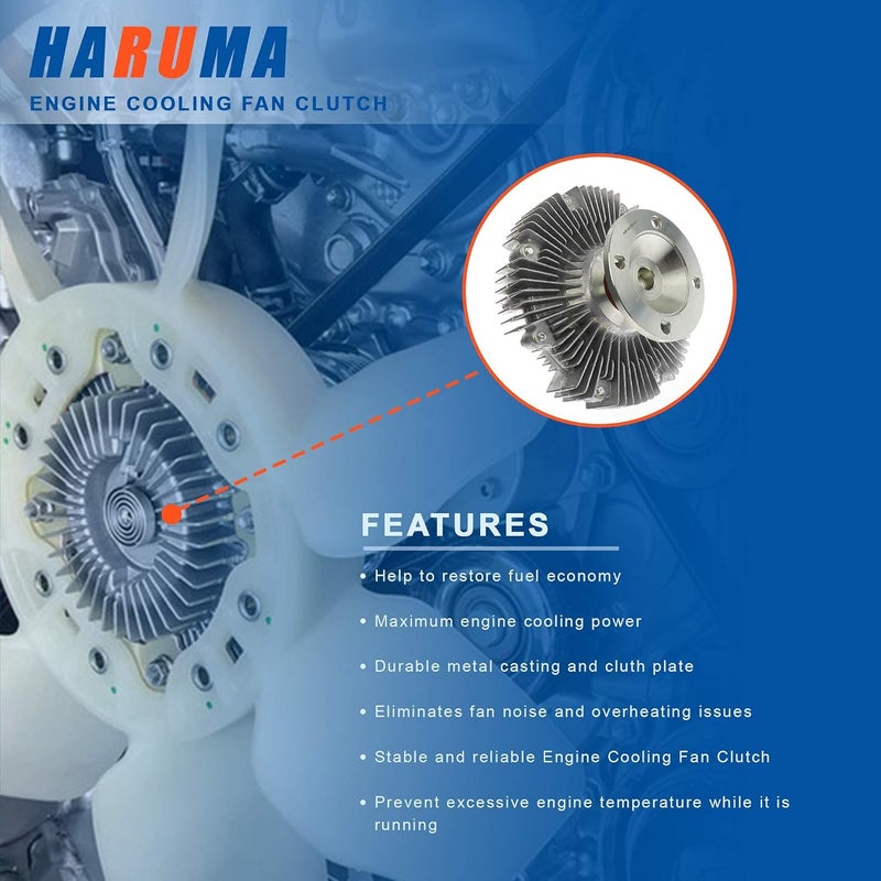 HARUMA 2679 Engine Cooling Fan Clutch for Lexus and Toyota Models - Image 2