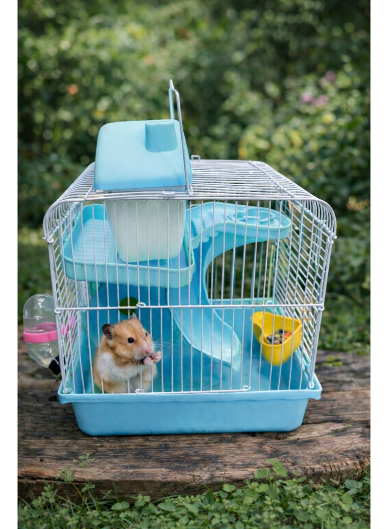 Petto Small Cage Hamster Habitat – Compact and Safe Home for Hamsters - Image 2