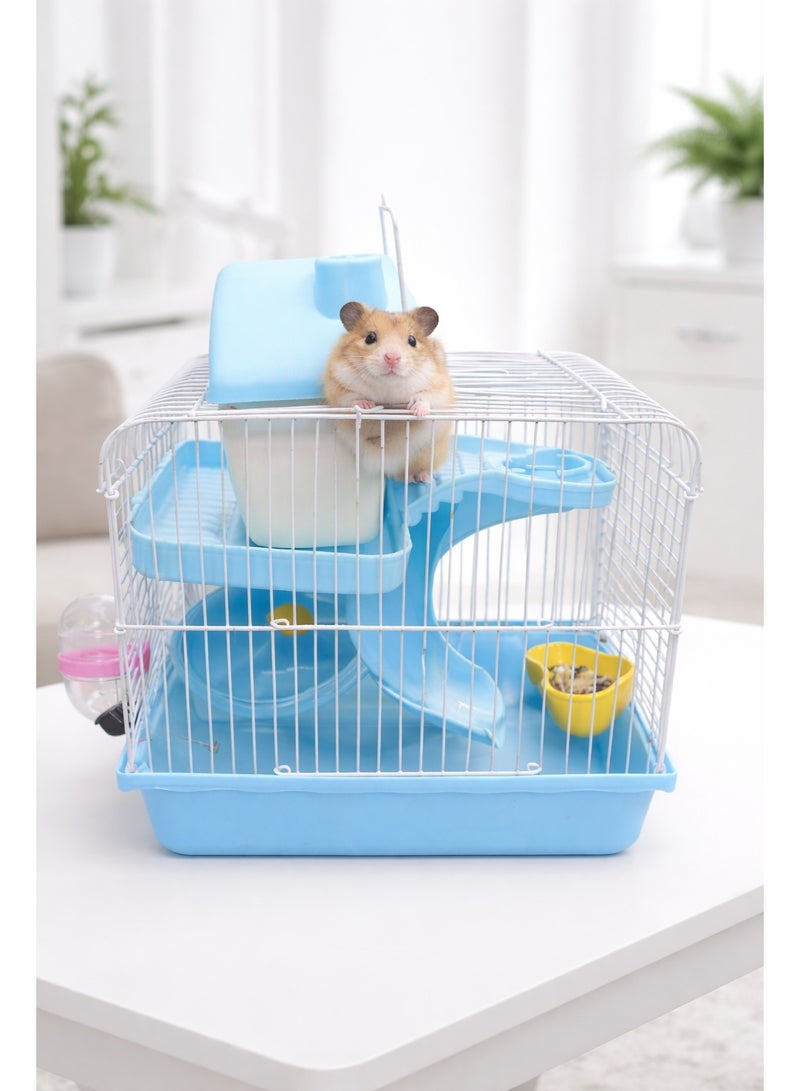 Petto Small Cage Hamster Habitat – Compact and Safe Home for Hamsters - Image 3