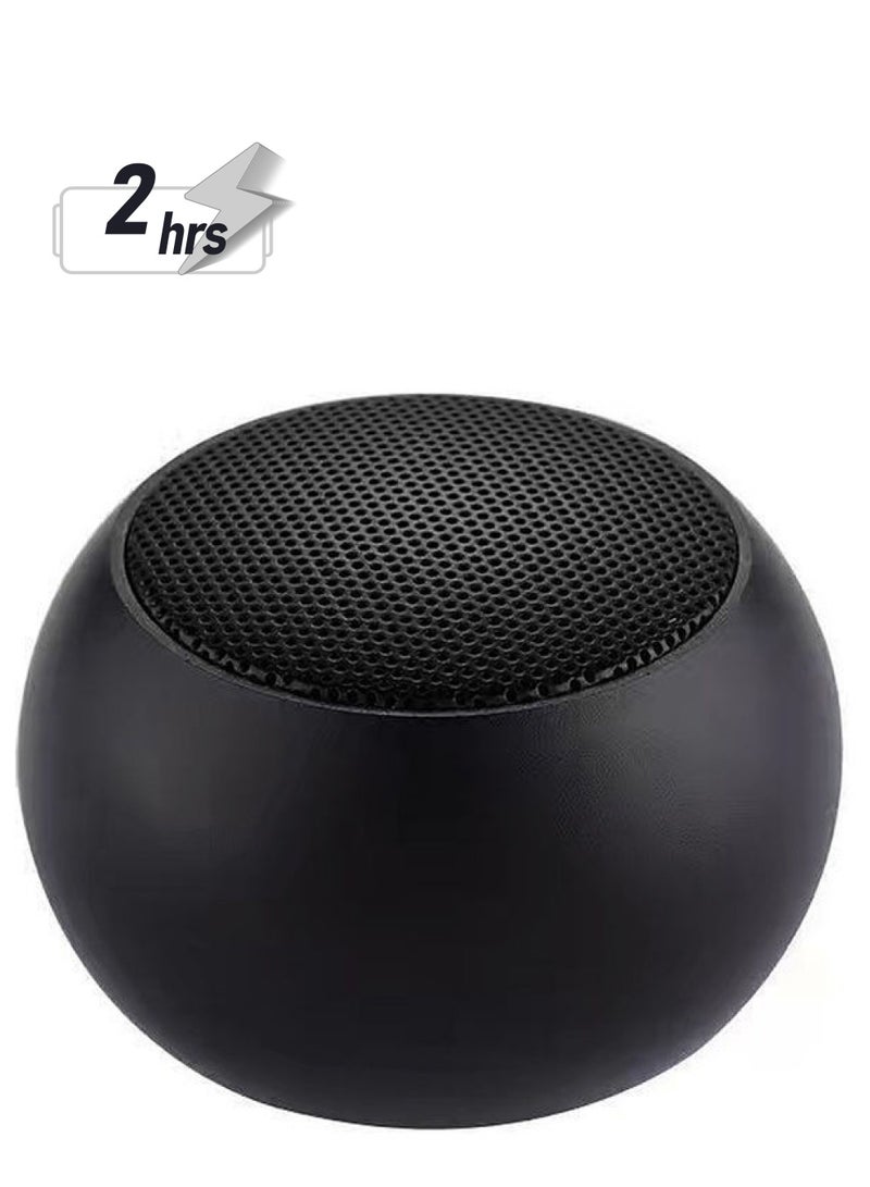 NIBEMINENT Mini Wireless Speaker black  - Image 1