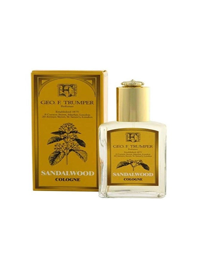 Geo. F. Trumper Sandalwood Cologne in Glass Atomiser Bottle - 50ml