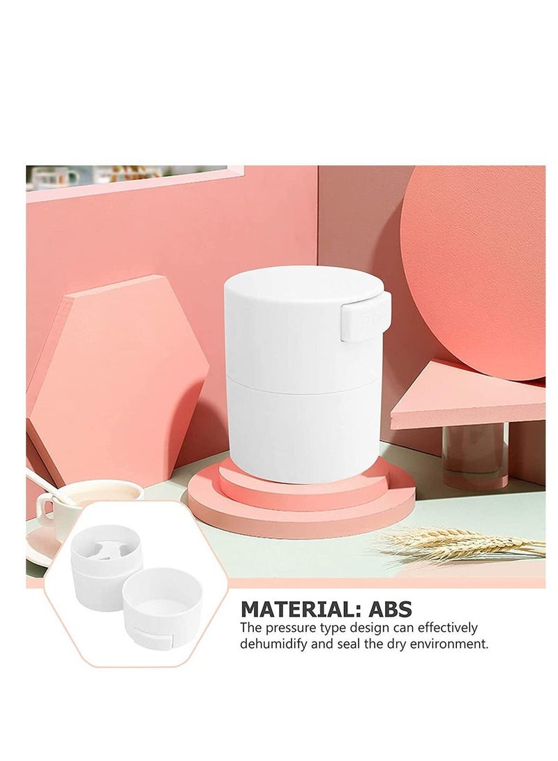 NIBEMINENT Eyelash Storage Glue Jar Extension Container Sealed Makeup Case Cosmetic Tank for Women Girls Nail Polish Grafting Airtight Preservation Exhaust Box  - Image 3
