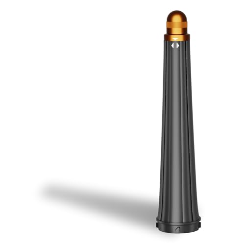 ZEPHBLOW Hair Long Conical Barrel for Dyson Airwrap, 0.78-1.4Inch/ 20-36mm Conical Long Curling Barrels Compatible with Airwrap HS01/05, Self-Curling Hair Roller Curlers Attachment, Gold - Image 1